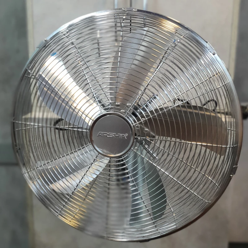 پنکه دیواری استیل عرشیا مدلSF1552506S گارانتی اصالت و ضمانت  در رنگ مسی و امکان خرید به صورت حضوری و عمده